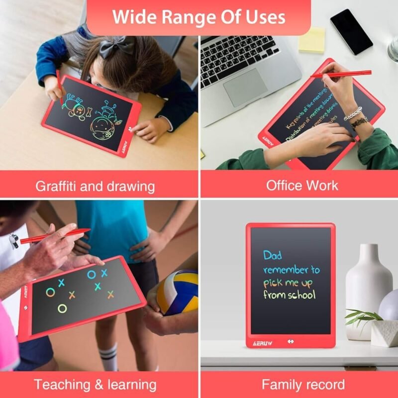 ERUW Tableta de Escritura LCD Colorida de 10 Pulgadas - Imagen 6