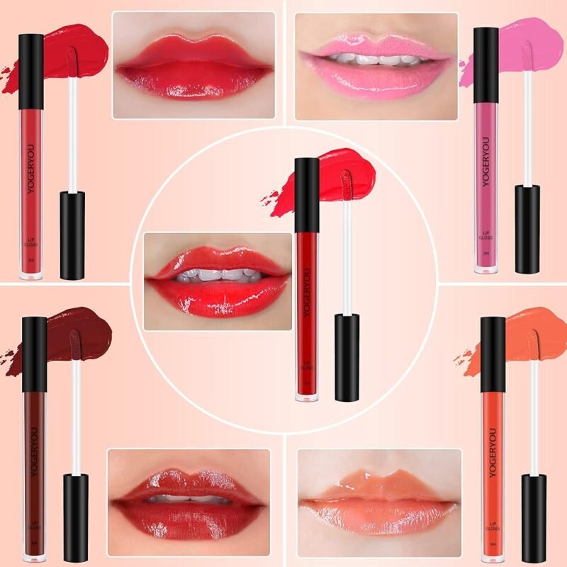 YOGERYOU Juego de Brillo de Labios Regalo de Belleza para Mujeres - Imagen 2