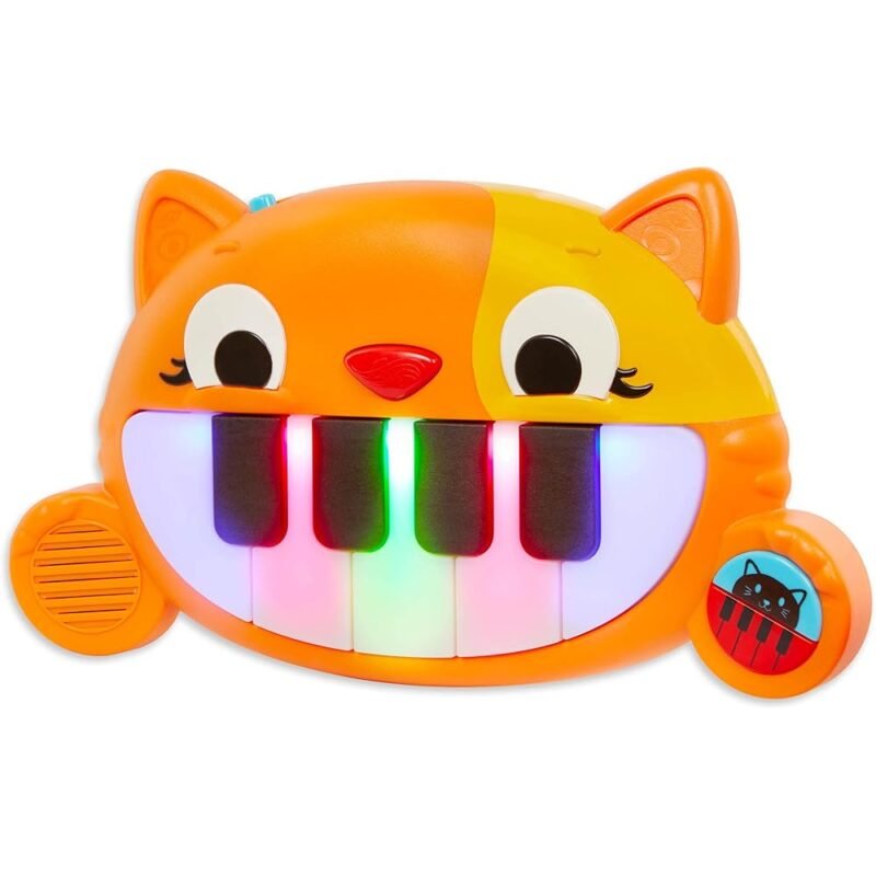 B. Toys Mini Meowsic Teclado de Juguete Musical para Bebés