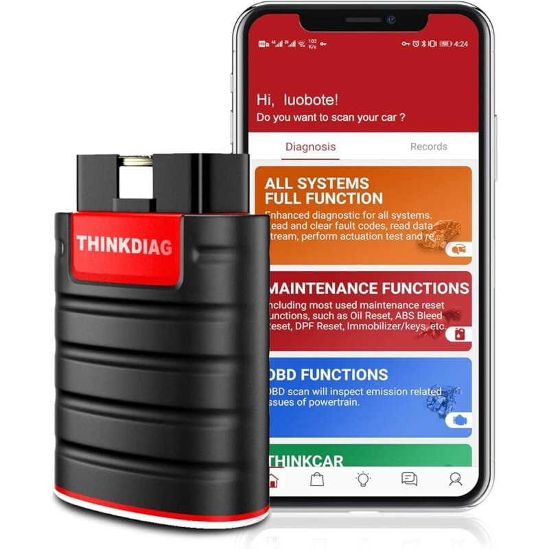 Thinkdiag Escáner Bluetooth OBD2 Herramienta de Diagnóstico Profesional