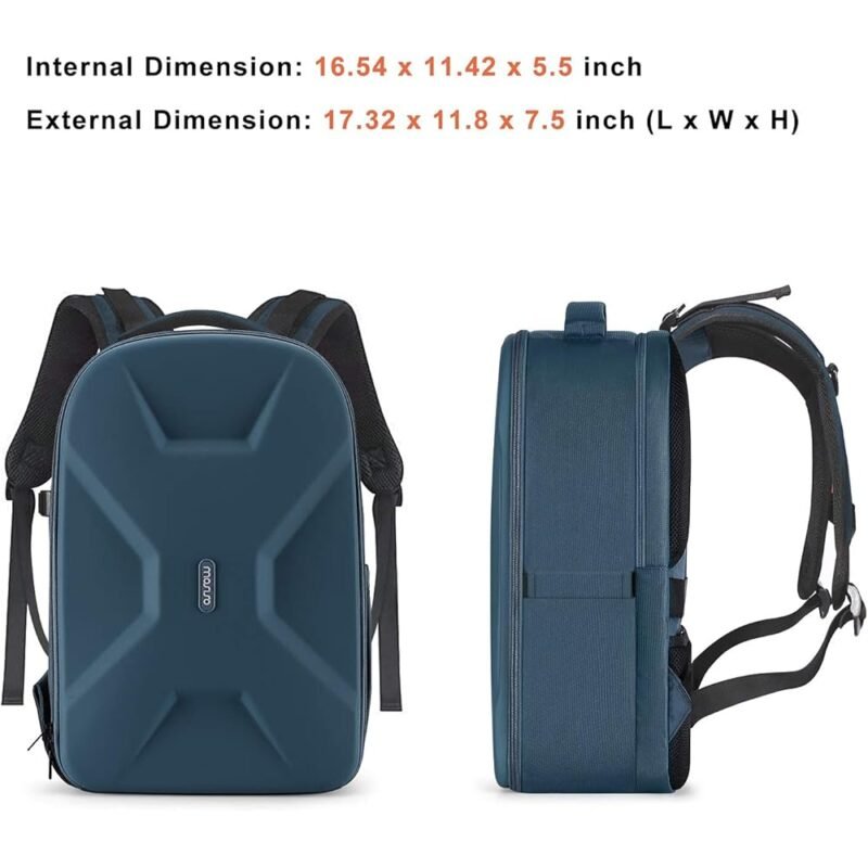 MOSISO Mochila para cámaras réflex digital impermeable de 15-16 pulgadas - Imagen 7