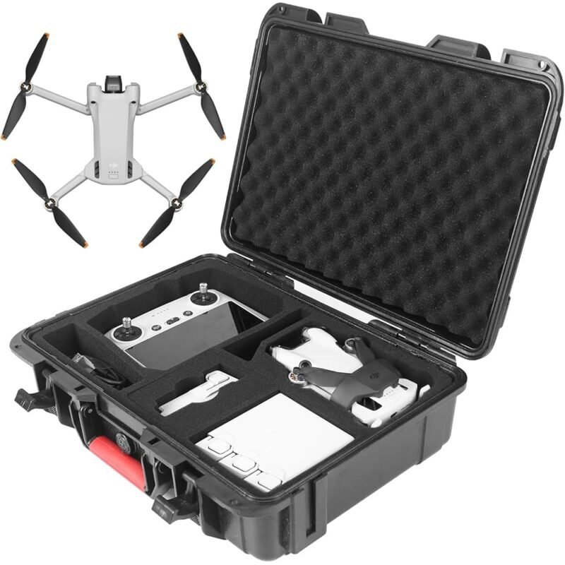 Smatree Funda de Transporte Impermeable 10.2L para DJI Mini 4 Pro Mini 3