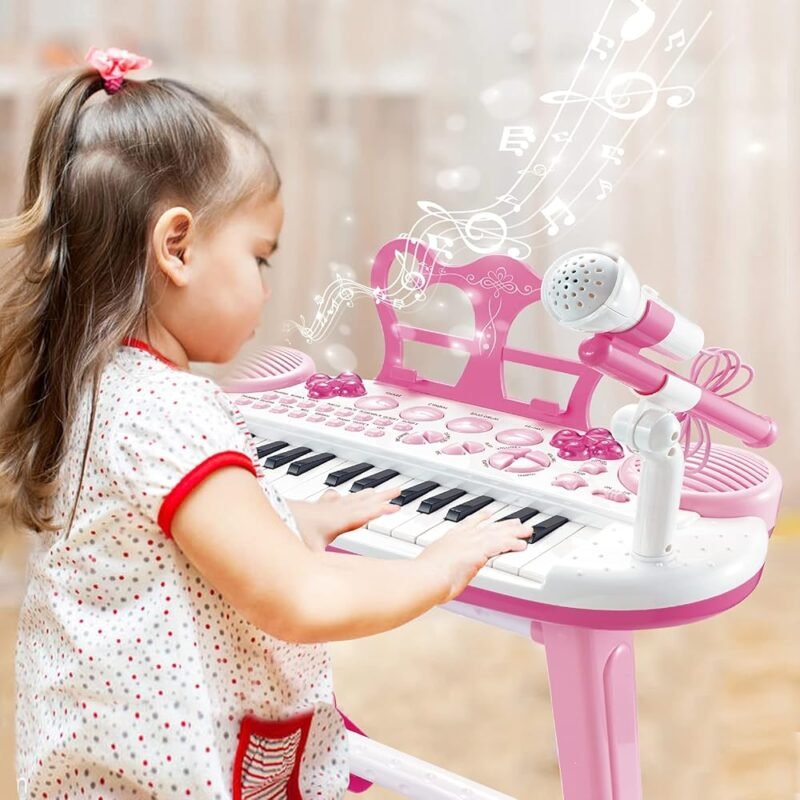 Juguetes de Teclado de Piano para Niños Piano de 31 Teclas Multifuncional - Imagen 2