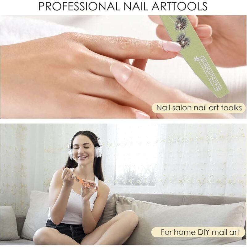 Unaone Kit de 10 Limadoras de Uñas Doble Cara Profesional - Imagen 5