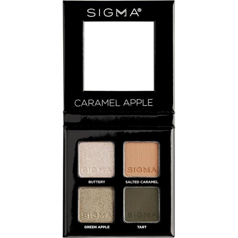 Sigma Beauty Paleta de Sombras de Ojos Cuádruple Caramel Apple