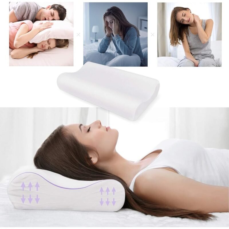 ZG Home Almohada de Bambú con Espuma Viscoelástica para Sueño Reparador - Imagen 5