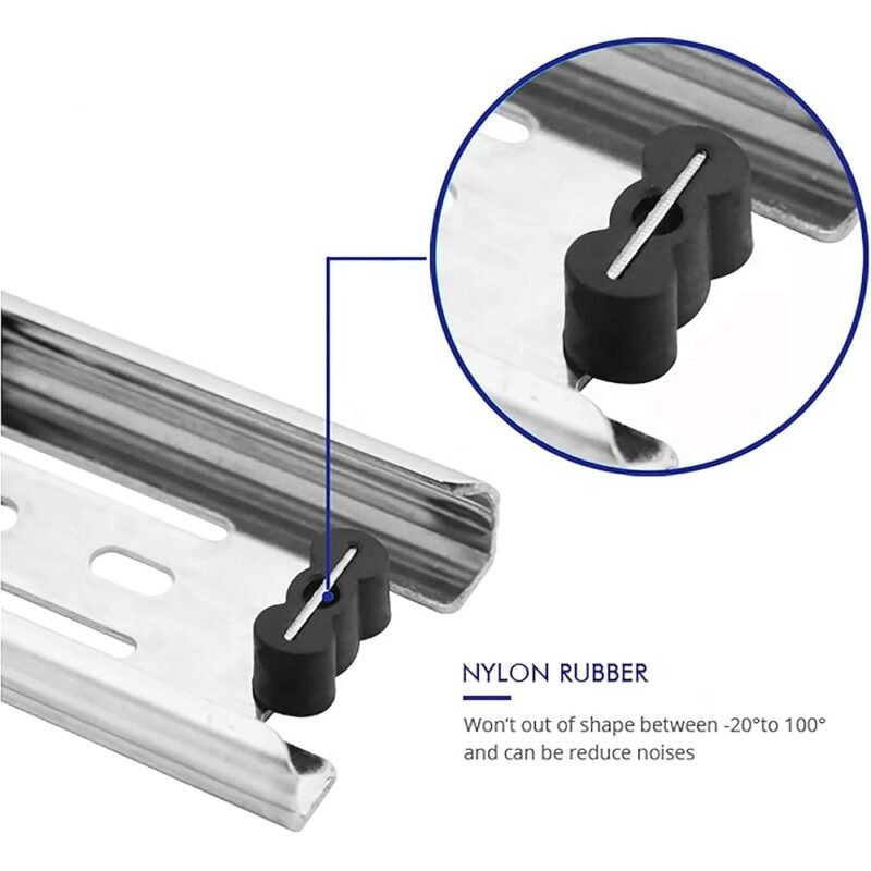 Tobinice 6 Pares de Deslizadores de Cajón de 24 Pulgadas - Imagen 3