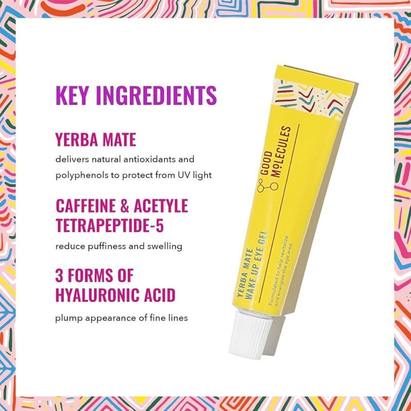 Good Molecules Yerba Mate Wake Up Eye Gel para Ojos Brillantes - Imagen 3