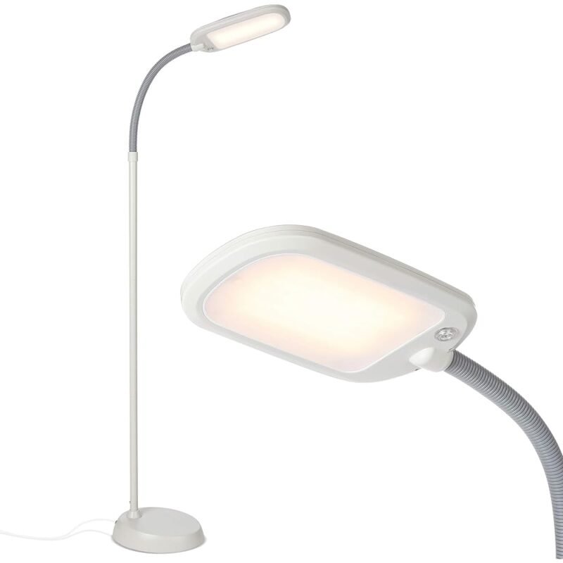 Brightech Litespan Lámpara LED Moderna de Lectura con Cuello de Cisne