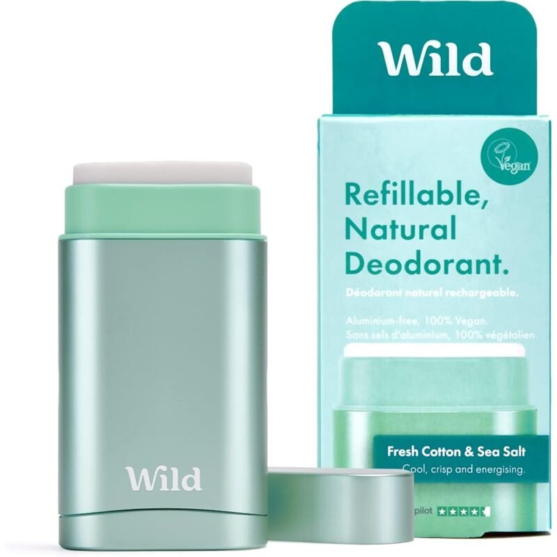 Wild Desodorante Natural Recargable Vegano Ecológico Protección Duradera