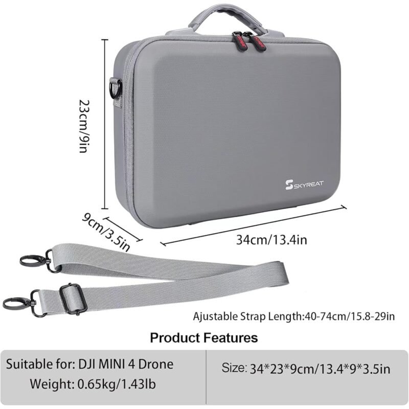 Skyreat Mini 4 Pro RC 2 Bolsa de Hombro para DJI Mini 4 Pro - Imagen 4