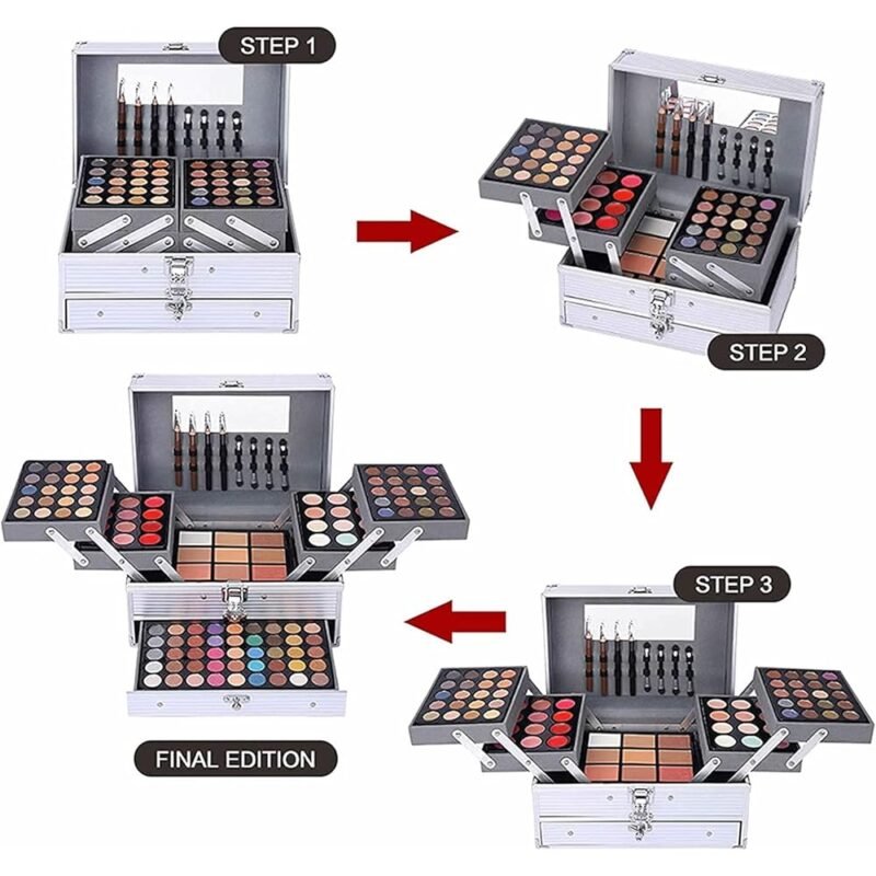 UNIFULL Kit completo de maquillaje de 132 colores todo en uno para mujer - Imagen 7