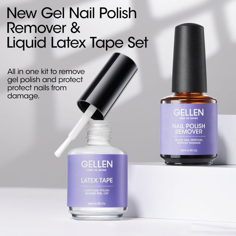 Gellen Kit removedor de esmalte de gel rápido y fácil en casa - Imagen 9