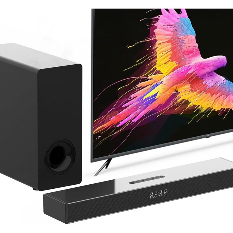 Barras de sonido 15 pulgadas con subwoofer y Bluetooth para TV