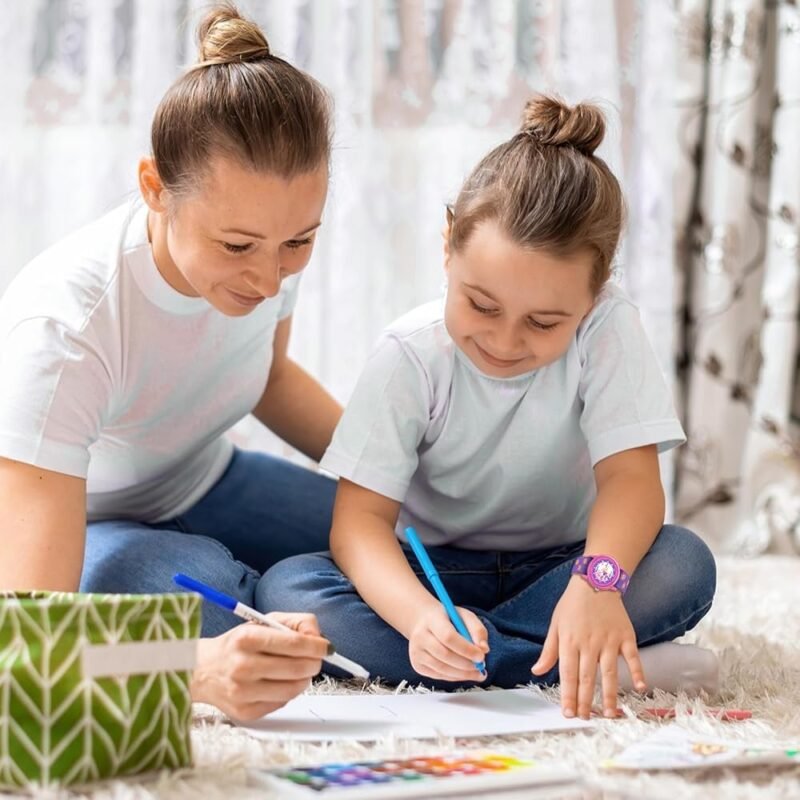 Reloj para Niños con Correa de Tela Elástica Divertido y Aprendido - Imagen 7