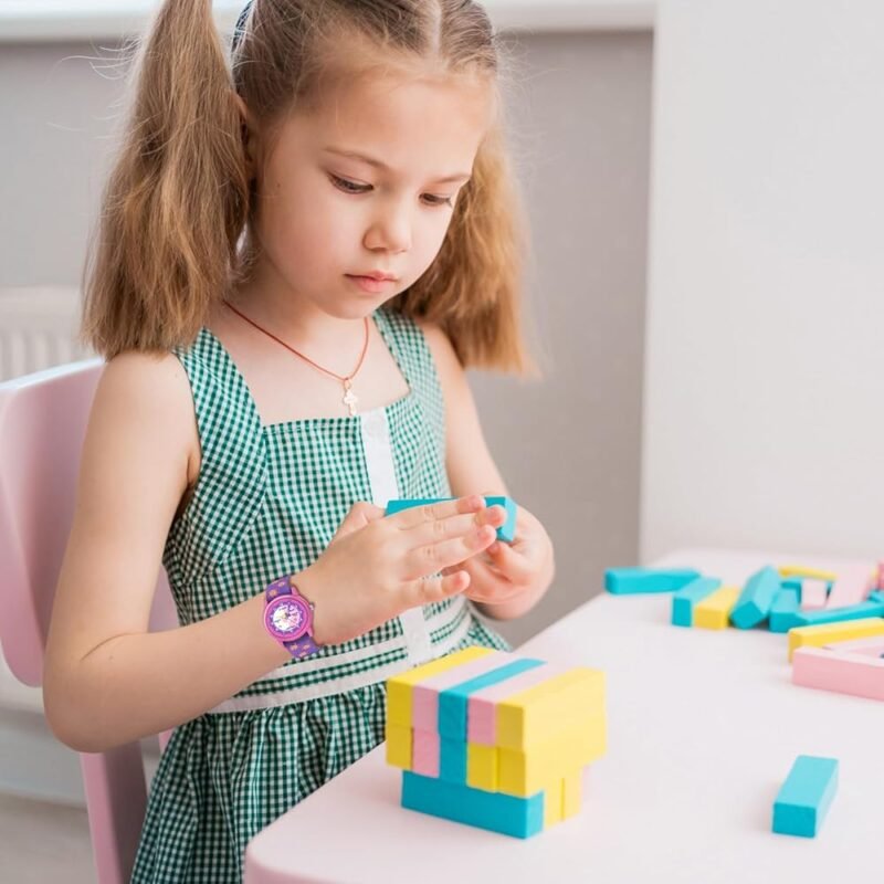 Reloj para Niños con Correa de Tela Elástica Divertido y Aprendido - Imagen 8