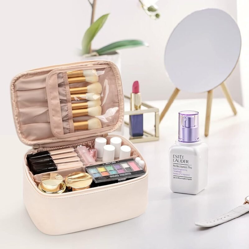 OCHEAL Bolsa de Maquillaje Portátil Organizador de Cosméticos para Viajes - Imagen 8