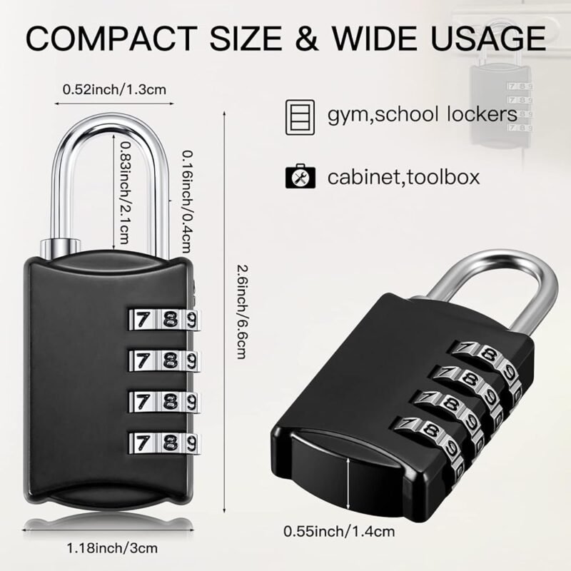 Cerraduras de Combinación Sadnyy para Equipaje 40 Piezas - Imagen 2