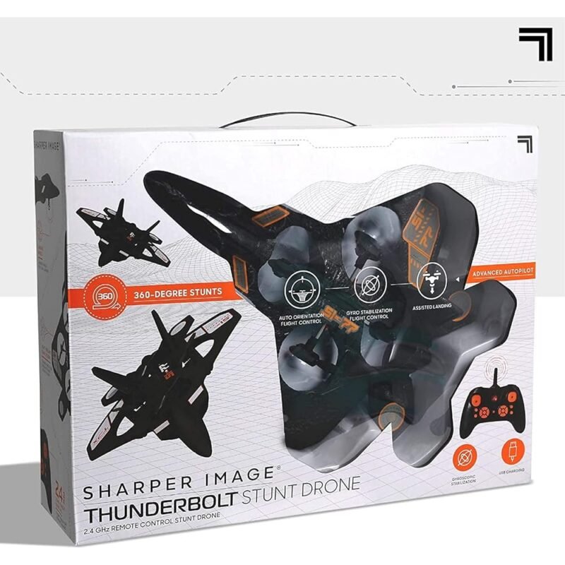 SHARPER IMAGE Thunderbolt Dron Acrobacias Control Remoto Inalámbrico - Imagen 9