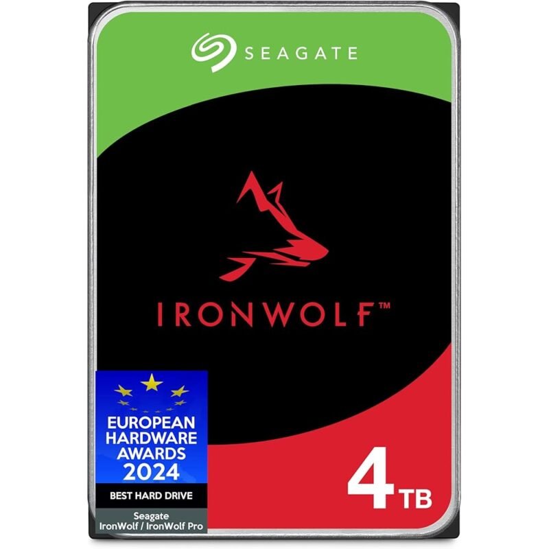 Seagate IronWolf Disco Duro Interno NAS 4 TB 3.5 SATA 5400 RPM