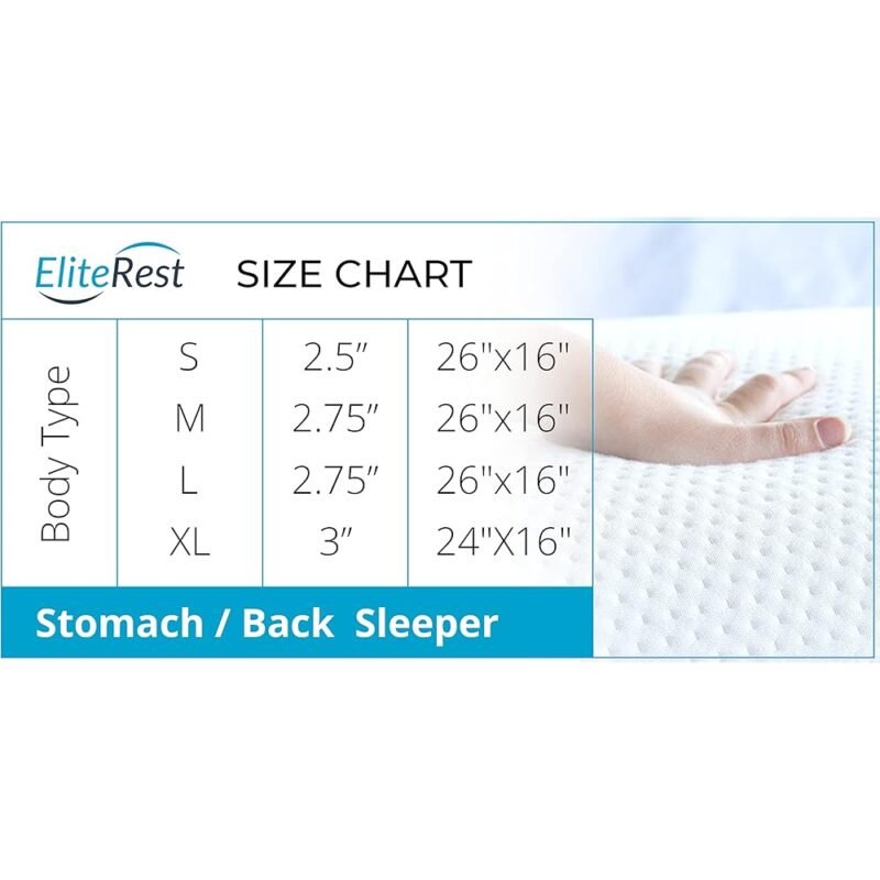 Elite Rest Slim Sleeper Almohada de Espuma Natural de Látex - Imagen 2