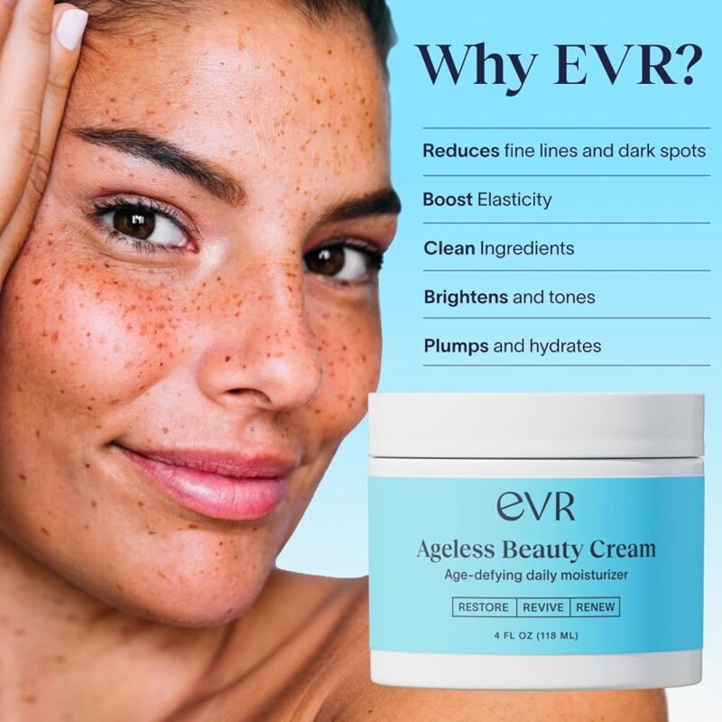 EVR BEAUTY Crema de Retinol para la Cara con Colágeno y Ácido Hialurónico - Imagen 3