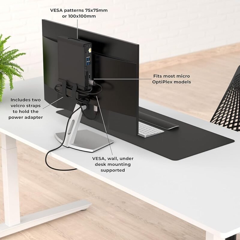 HumanCentric Soporte VESA para Dell OptiPlex Micro Montaje - Imagen 4