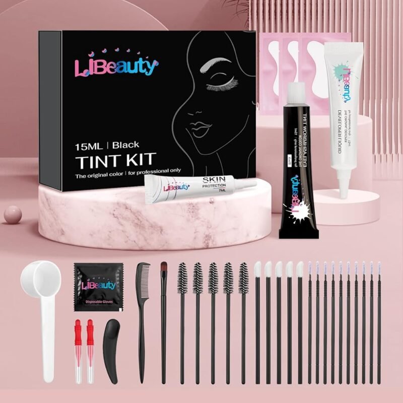 Libeauty Kit de Tinte Negro Completo para Cejas y Pestañas - Imagen 5