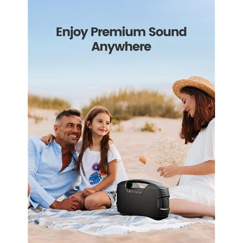 Altavoz Bluetooth Houl Zallee Impermeable IPX7 con Sonido Potente de 40 W - Imagen 6