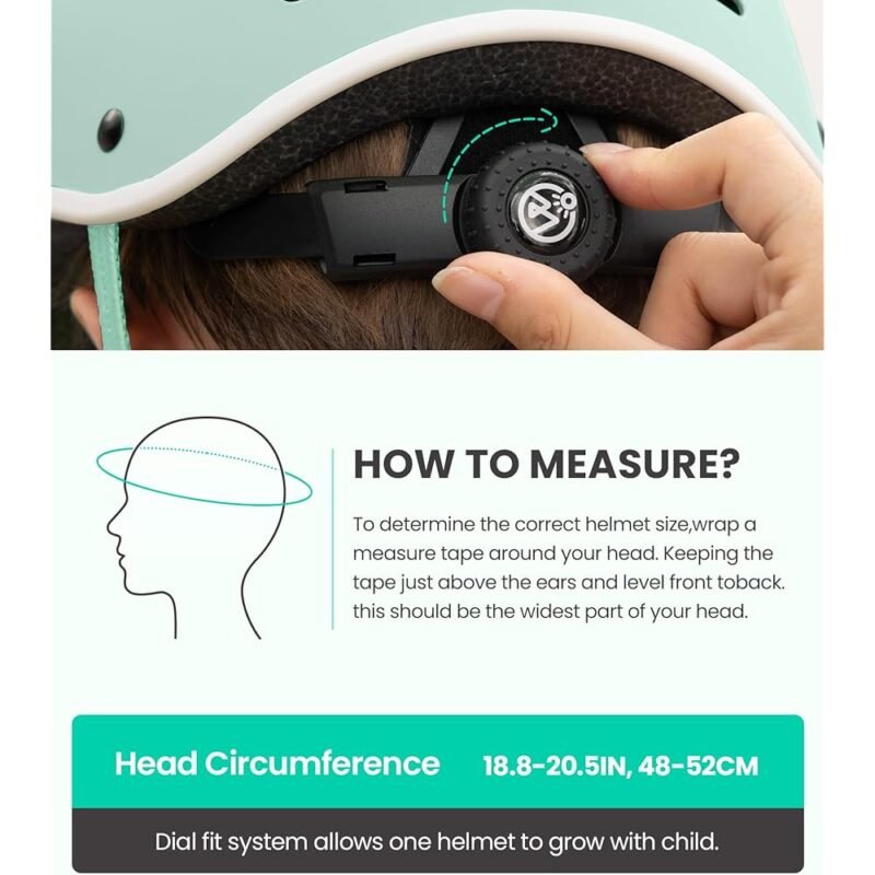 OutdoorMaster Casco de Bicicleta para Niños Con Ventilación y Visera - Imagen 6