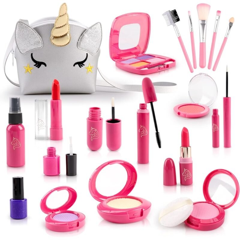 Kit de Maquillaje BTEC para Niñas Juego de Simulación de 20 Piezas