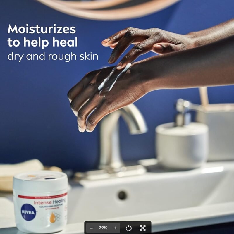 Nivea Crema Corporal Curativa Intensa Hidratante Diario para Piel Seca 13.5 Onzas - Imagen 3