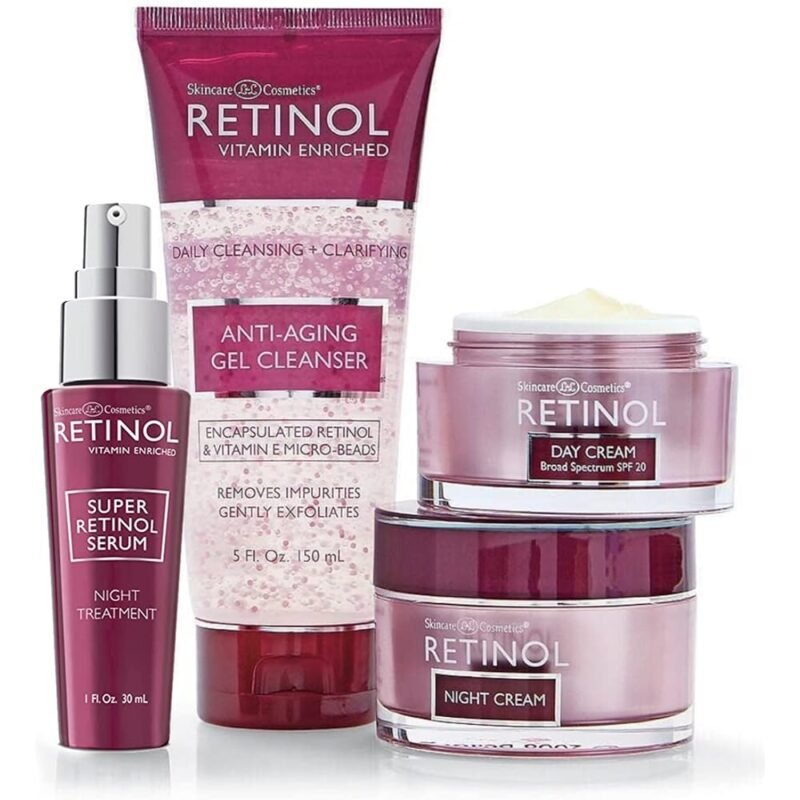 Retinol Toallitas Limpiadoras Antienvejecimiento Todo en Uno - Imagen 8