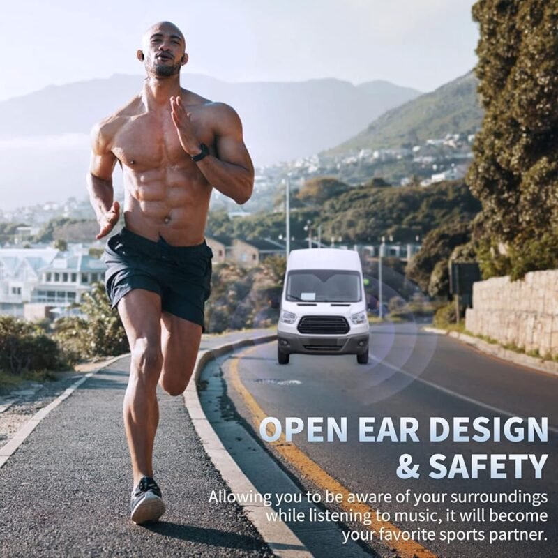 Auriculares Wigfar de Conducción Ósea Deportivos Inalámbricos Bluetooth - Imagen 3