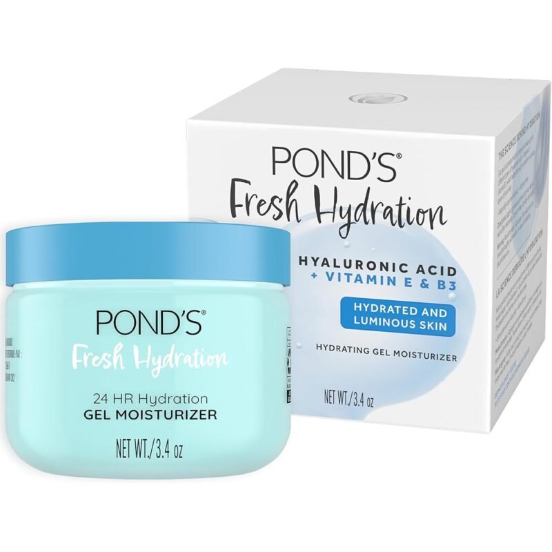 POND'S Hidratante Facial Ácido Hialurónico y Vitamina E 3.4 Onzas