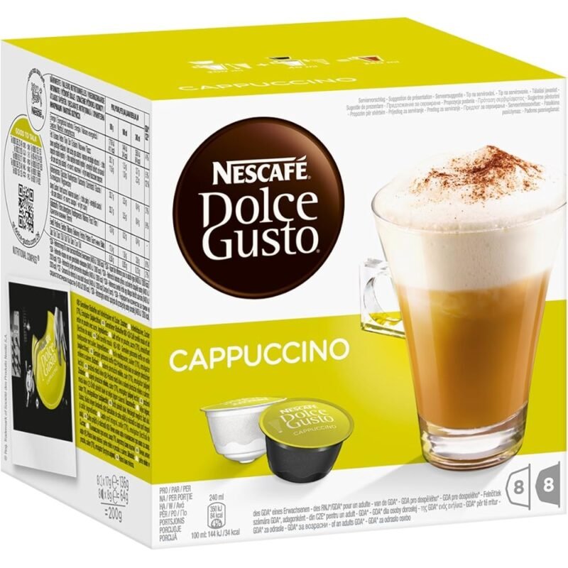 NESCAFE Dolce Gusto Cappuccino 3x16 Gorras de Café - Imagen 6