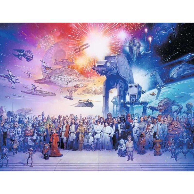 Ravensburger Rompecabezas Star Wars 2000 Piezas Ideal para Familias - Imagen 2