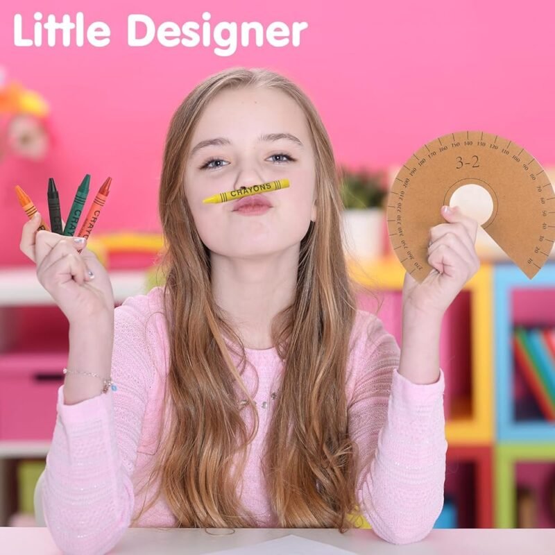 YWXFCH Kit de Diseño de Moda para Niñas Juguete Creativo y Divertido - Imagen 2