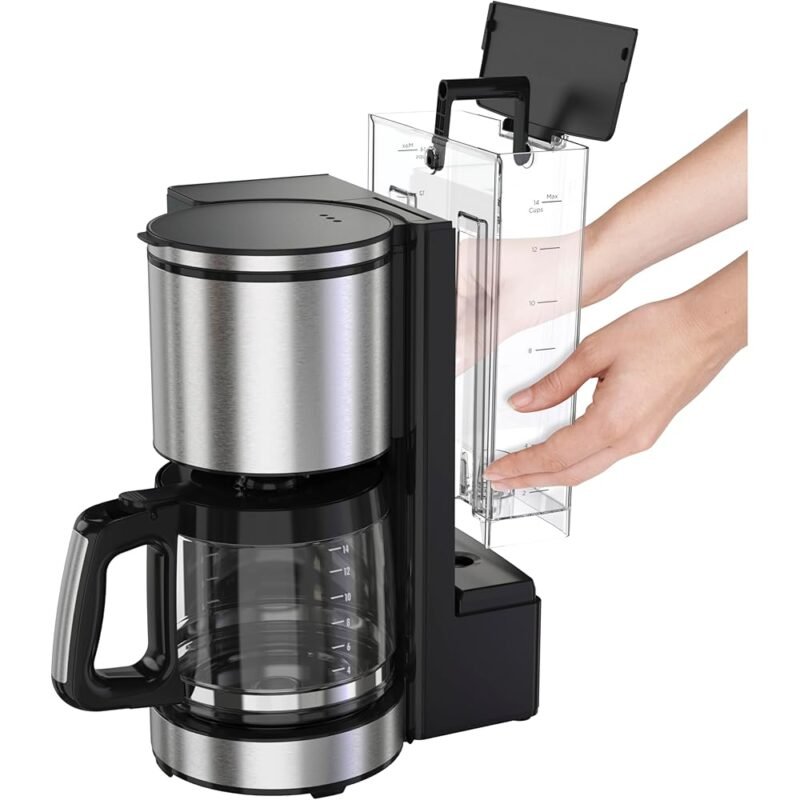 Hamilton Beach Cafetera Programable para 14 Tazas con Filtro Reutilizable - Imagen 3