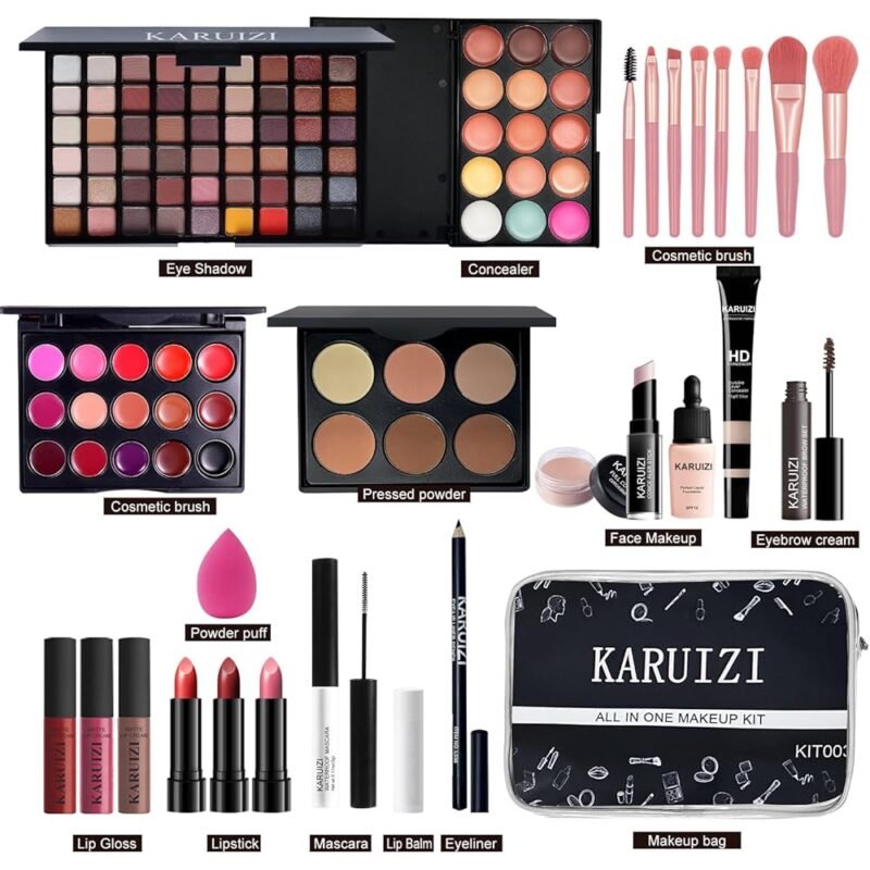 KIT DE MAQUILLAJE TODO EN UNO PARA MUJER KARUIZI - Imagen 2