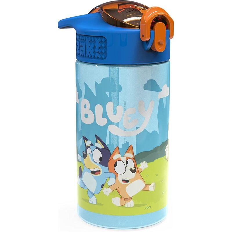 Zak Designs Bluey Kids Botellas de Agua Duraderas Paquete de 2 - Imagen 4