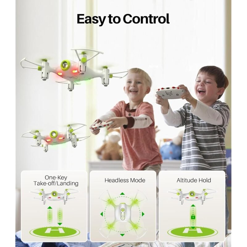 SYMA Mini Dron para Niños X20 Quadcopter Portátil de Bolsillo - Imagen 4