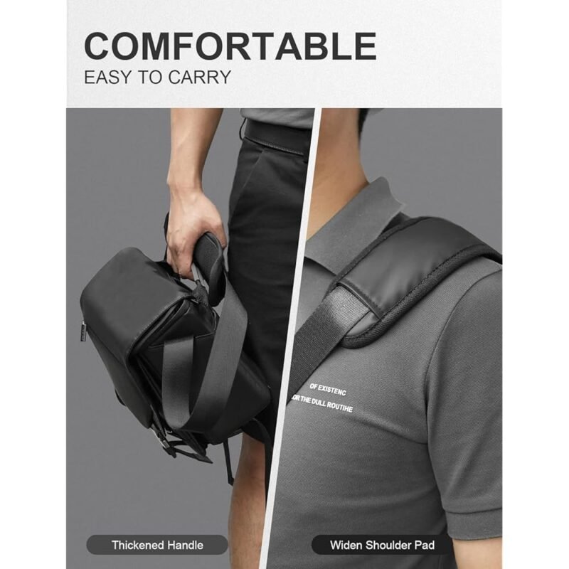 Cwatcun Bolsa de Hombro Impermeable para Cámara Compacta - Imagen 4