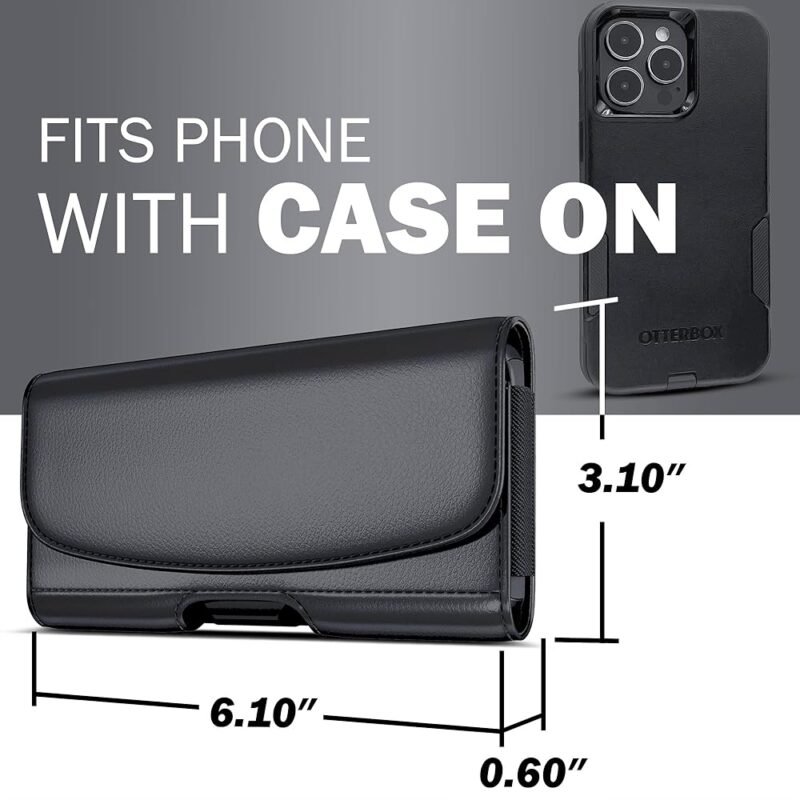 Meilib Funda para iPhone y Samsung Galaxy con Clip para Cinturón - Imagen 2