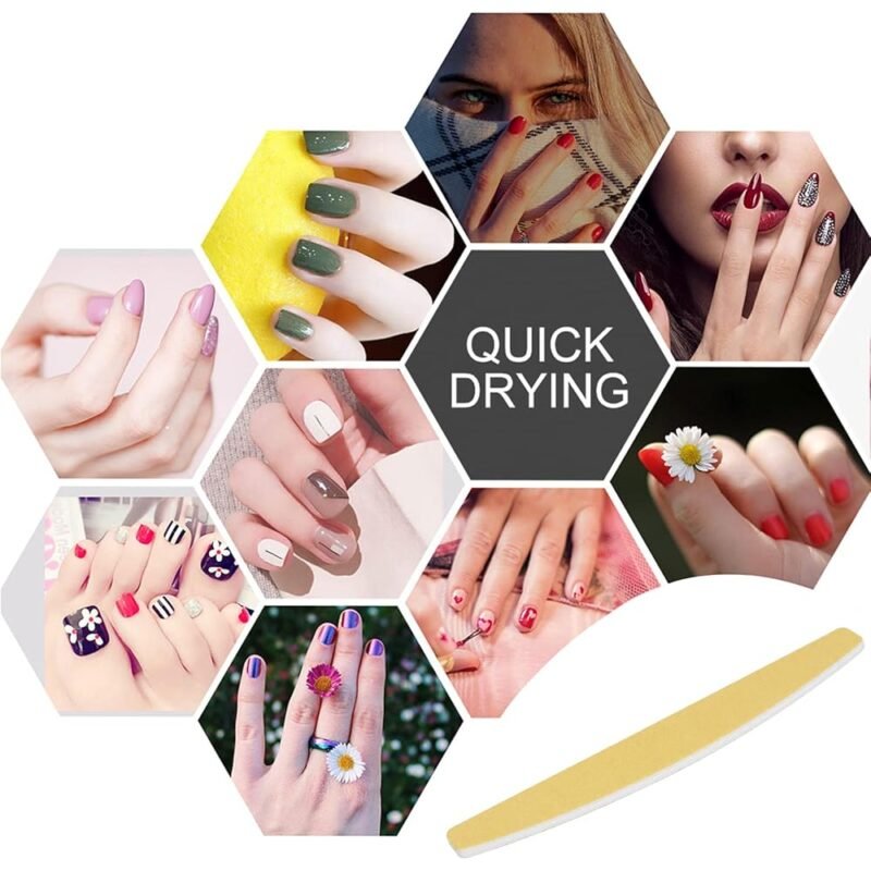 Unaone Kit de 10 Limadoras de Uñas Doble Cara Profesional - Imagen 7