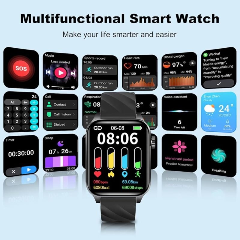 Rastreador de Actividad Física LAMA Reloj Smartwatch 1.85 Pulgadas - Imagen 3