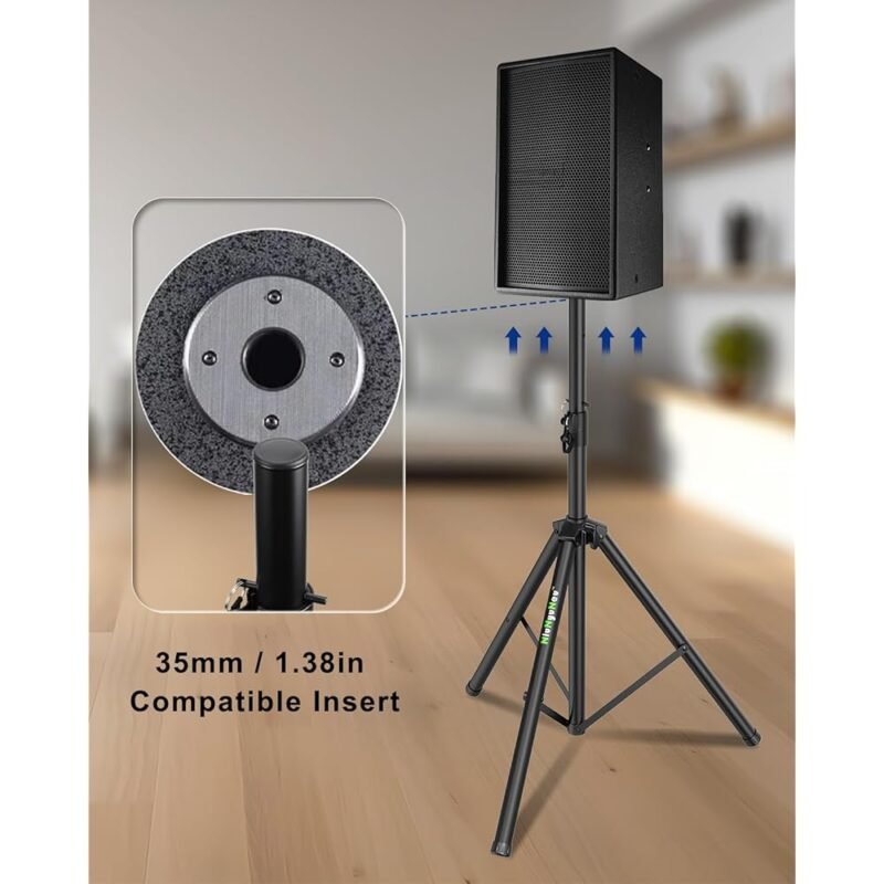 Soportes de Altavoz de Trípode Universales NiuNyuNeu Altura Ajustable - Imagen 4