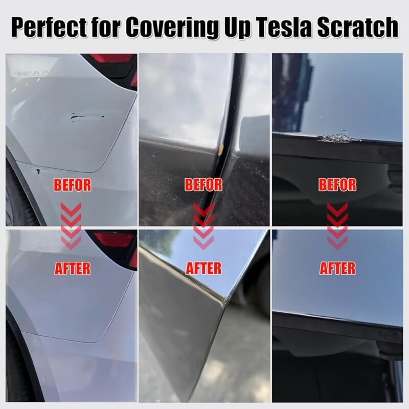 Pintura de Retoque COSLAKE para Coche Blanca Perla PPSW para Tesla Model Y/3/S/X - Imagen 5