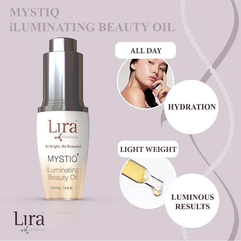 Lira Clinical Aceite de Belleza Iluminante MYSTIQ 30ml - Imagen 4