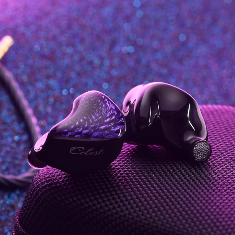 QOA Kinera Celest Black Wyvern Monitores Auriculares IEM HiFi - Imagen 6